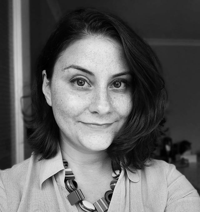 Giulia_Pratico A black and white photo of Giulia Pratico